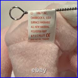 Rare Ty Beanie Baby Hoppity Bunny 1996 Retired Beanie Babies