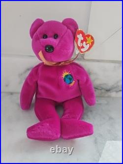 Rare Ty Beanie Baby Millennium Millenium 2000 Bear Collectible/ERRORS