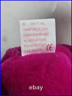 Rare Ty Beanie Baby Millennium Millenium 2000 Bear Collectible/ERRORS