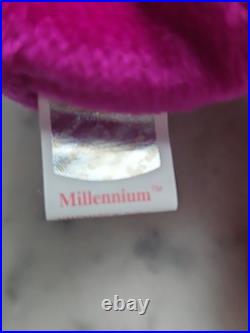 Rare Ty Beanie Baby Millennium Millenium 2000 Bear Collectible/ERRORS