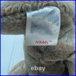 Rare Ty Beanie Baby Nibbly the Bunny