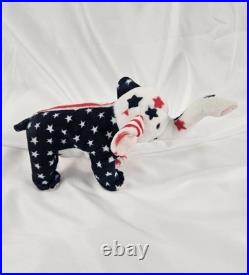 Rare Ty Beanie Baby Righty the Elephant (2000) Tag Errors MINT NWT