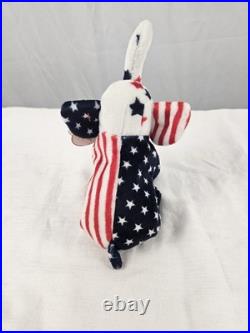 Rare Ty Beanie Baby Righty the Elephant (2000) Tag Errors MINT NWT