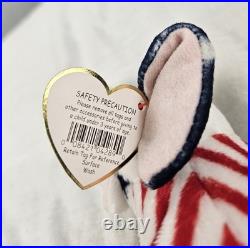 Rare Ty Beanie Baby Righty the Elephant (2000) Tag Errors MINT NWT