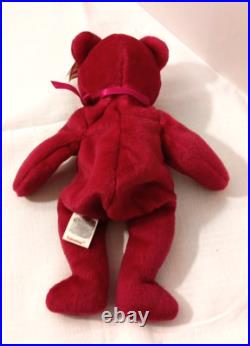 Rare Ty Beanie Baby Valentina with hologram tush tag & date, spelling errors Rare Ty Beanie Baby Valentina with hologram tush tag & date, spelling errors