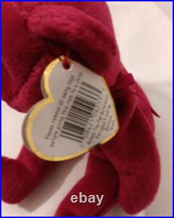 Rare Ty Beanie Baby Valentina with hologram tush tag & date, spelling errors Rare Ty Beanie Baby Valentina with hologram tush tag & date, spelling errors