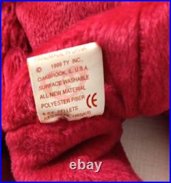 Rare Ty Beanie Baby Valentina with hologram tush tag & date, spelling errors Rare Ty Beanie Baby Valentina with hologram tush tag & date, spelling errors