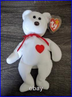 Rare Ty Beanie Baby Valentino Bear 2-14-94