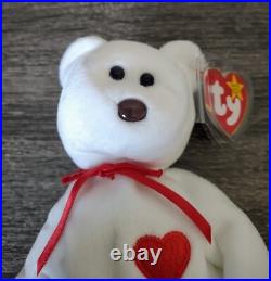 Rare Ty Beanie Baby Valentino Bear 2-14-94