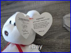 Rare Ty Beanie Baby Valentino Bear 2-14-94