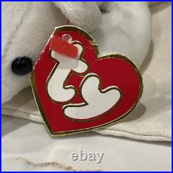 Rare Ty Beanie Baby White Chilly Polar Bear Babies Fake Knockoff Collector Piece