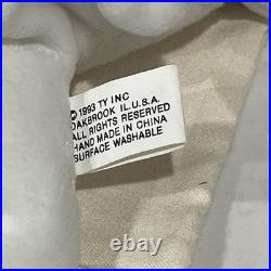 Rare Ty Beanie Baby White Chilly Polar Bear Babies Fake Knockoff Collector Piece