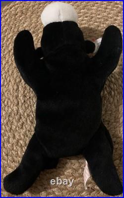 Rare Ty Daisy Cow Beanie Baby PVC Pellets, Tag Errors, Hyphenated Birthday Rare Ty Daisy Cow Beanie Baby PVC Pellets, Tag Errors, Hyphenated Birthday