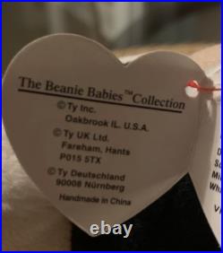 Rare Ty Daisy Cow Beanie Baby PVC Pellets, Tag Errors, Hyphenated Birthday Rare Ty Daisy Cow Beanie Baby PVC Pellets, Tag Errors, Hyphenated Birthday