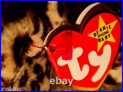 Rare Ty FRECKLES Beanie Babies 1996 Pvc Pellets Style 4066 Retired MINT Rare Ty FRECKLES Beanie Babies 1996 Pvc Pellets Style 4066 Retired MINT