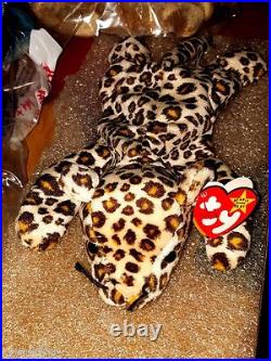 Rare Ty FRECKLES Beanie Babies 1996 Pvc Pellets Style 4066 Retired MINT Rare Ty FRECKLES Beanie Babies 1996 Pvc Pellets Style 4066 Retired MINT