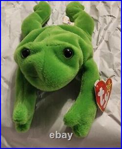 Rare Ty Original Beanie Baby Legs 1993 Mint Condition Multiple Tag Errors