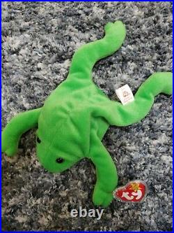 Rare Ty Original Beanie Baby Legs 1993 Mint Condition Multiple Tag Errors