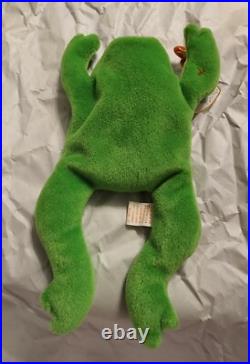 Rare Ty Original Beanie Baby Legs 1993 Mint Condition Multiple Tag Errors