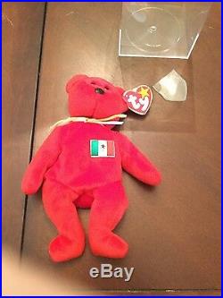 Rare Ty Osito Beanie Baby with errors, mint condition