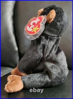 Rare Ty Retired Beanie Baby Congo The Gorilla 1996 Nwt Errors Original Owner