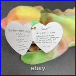 Rare Ty Sammy the Bear Beanie Baby 1998 tag errors 1999 Rare Ty Sammy the Bear Beanie Baby 1998 tag errors 1999