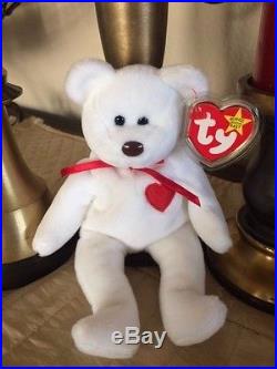 Rare Ty Valentino Beanie Baby with Tag Errors and Ty Cover up