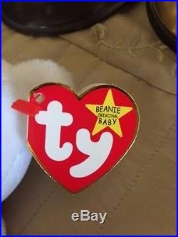 Rare Ty Valentino Beanie Baby with Tag Errors and Ty Cover up