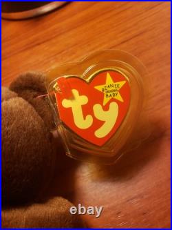 Rare Ty Warner Signed Billionaire Beanie Bear! Made For Employees Only