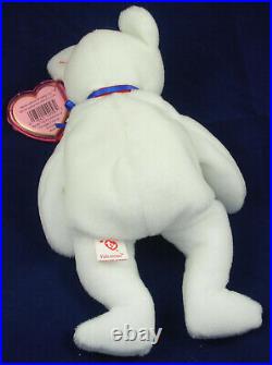 Rare Valentino Beanie Baby, Heart to Heart By Michael Bolton, autographed