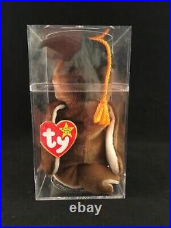 Rare Vintage 1997 TY Beanie Babies Wise Owl with 6 ERRORS MINT CONDITION