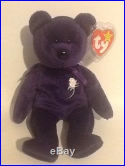 Rare Vintage Princess Diana Ty Beanie Baby NWT Collectible