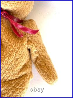 Rare Vintage ty beanie babies Curly bear with error tags