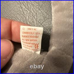 Rare beanie babies with tag errors, Lucky, Smoochy, Roam, Sticky, Scorch, Ants