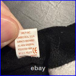 Rare beanie babies with tag errors, Lucky, Smoochy, Roam, Sticky, Scorch, Ants