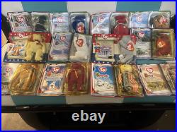 Rare brand new Beanie babies in box lot of 12