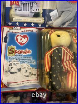 Rare brand new Beanie babies in box lot of 12