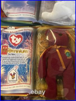 Rare brand new Beanie babies in box lot of 12