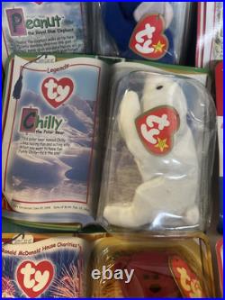 Rare brand new Beanie babies in box lot of 12