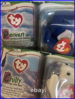 Rare brand new Beanie babies in box lot of 12