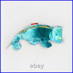 Rare mint Ty Beanie Baby Collection 1997 6th Generation Iggy Seen With tag on