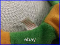 Rare pvc pellet smoochy beanie baby