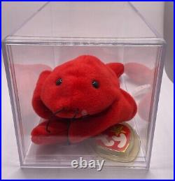 Rare ty beanie baby pinchers the lobster 1993 PVC Several Tag Errors Mint