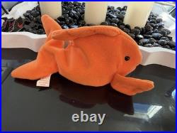 Rare vintage Ty Beanie Babies Goldie the Goldfish
