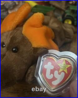 Retired 1993 TY Beanie Chocolate the Moose RARE, 1 Of The Orig 9 No Logo, Errors Retired 1993 TY Beanie Chocolate the Moose RARE, 1 Of The Orig 9 No Logo, Errors
