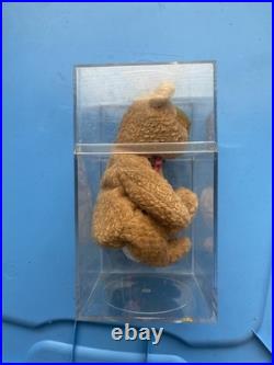 Retired 1993 Ty Beanie Babies Rare Original Curly The Bear With Pe Pellets