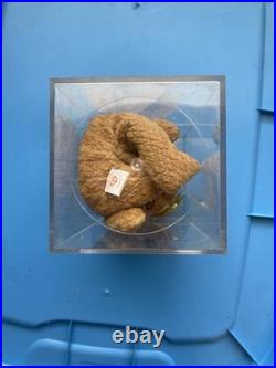 Retired 1993 Ty Beanie Babies Rare Original Curly The Bear With Pe Pellets