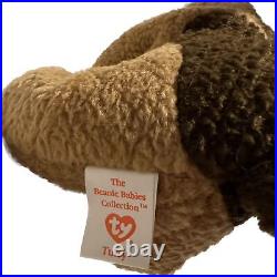 Retired 1996 Ty Beanie Baby TUFFY THE DOG With Rare Multiple Tag Errors Retired 1996 Ty Beanie Baby TUFFY THE DOG With Rare Multiple Tag Errors