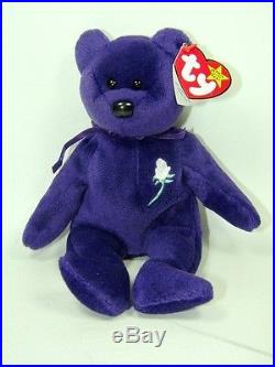Retired 1997 Ty Princess Diana Beanie Baby Pe Pellets Rare Not Numbered China