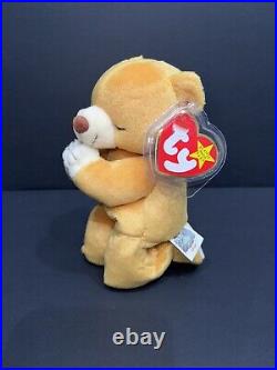 Retired 1998 Ty Beanie Baby Hope the Praying Bear with Rare Tag Errors